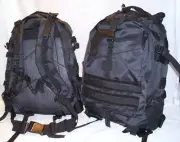NEW Military Patrol Tactical Assault MOLLE Survival Backpack GoBag - SWAT BLACK