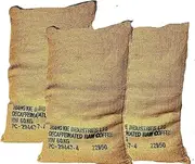 Large Recycled Jute Sacks 3 Pack 70 x 100 cm 60kg Ideal for Gardening and Crafts Natural Eco Friendly Hessian Eco Friendly
