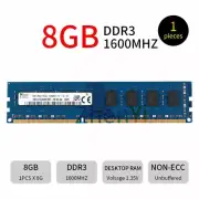 8GB 4GB 2GB DDR3L 1600MHz PC3L-12800 1.35V DIMM Desktop Memory SDRAM SKHynix LOT