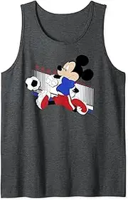 [Disney] Mickey And Friends Mickey Mouse France Soccer Tank Top
