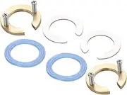 Angoily Silicone Metal Fastening Washer Kitchen Nut Fastening Circlip and Mounting Kit