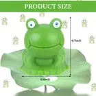 Resin Mini Frogs Green Frog Miniature Figurines Fairy Garden Miniature Moss Land