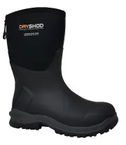 Dryshod Size 13 Legend MXT Mid Black Hard-Working Outdoor Boots LGX-MM-BK