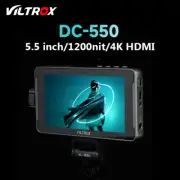 Viltrox DC-550 5.5" 1200nit IPS On-camera Video Monitor 4K HDMI 3D LUT for DSLR