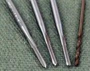 M2x0.4mm Drill & Tap, 4 piece set . Cobalt HSS Drill, HSS TAP.