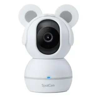 SpotCam BabyCam 寶寶監視器 可轉頭攝影機 1080P 寶寶自動追蹤 AI智慧監視器 寶寶攝影機 WiFi監視器 網路攝影機 嬰兒監視器 口鼻偵測 哭聲偵測