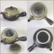 Teapot Bizen 4th grade 790cc with tea strainer, made in Japan, Mino From Japan