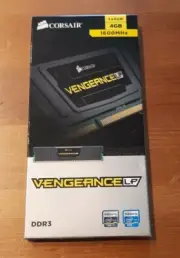 4GB (1x4GB) Corsair Vengeance LP DDR3-1600MHz Memory CML4GX3M1A1600C9