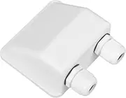 Garneck Dual Hole Solar Cable Entry Gland Box Connector for Rvs and Solar Systems Easy Installation Durable Design for Multiple Panel Connections