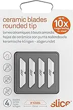 Slice Rounded Ceramic Box Cutter Blades (Pack of 4)