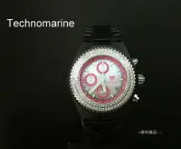 在飛比找Yahoo!奇摩拍賣優惠-【摩利精品】Technomarine 鐵克龍鑽石計時錶*真品