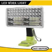 Flashlight LED Work Lights Electric Torch Spotlight Lamp For RYOBI Power Tools