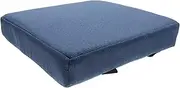HAKIDZEL Square Stool Cushion Seat Cushion Outside Bench Cushion Chair Pad Bench Pad Cushion Window Bench Cushion Kitchen Chair Cushions Bench Pads Long Cushion for Bench Sponge Blue