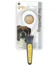 PetMate JW Pet GripSoft Deshedding Blade for Dogs