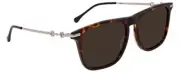 GUCCI GG0915S-002 Women's Designer Sunglasses Tortoise Havana Silver/Brown 55 mm