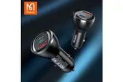 Mcdodo 95W USB-A + USB-C Digital Display PD Car Charger