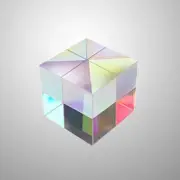 Large Crystal Suncatcher Crystal Prisms Crystal Pendants Optical Cube RGB Cube