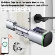 60-110mm Keyless Smart Lock Cylinder Finger prints Tuya App Remote Smart Lock
