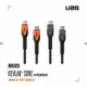 UAG USB-C to USB-C 頂級超耐折充電傳輸線1.5M