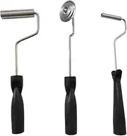 Fiberglass Roller Tools - Aluminum Alloy Bubble Paddle Tool, Resin Roller Kit | FRP Laminating Composite Roller Set, Countertop Laminate Sheets Work Boat Tub Repair for Mold Making