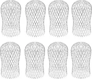 Downspout Guard,Downspout Guard Sieve Filter Net | Flexible Gutter Aluminium Filter for Indoors, Outdoors, Roofs, Terraces, Gardens, Roads