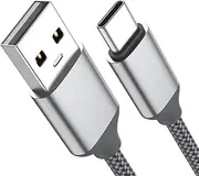 【2 Pack】【1M】 USB C Cable, USB A to USB C 3.0 Cable, USB C Charger Cable, Type C Fast Charging Cord, USB C to USB A Cable, for Nokia G21/ Samsung S23 S22 S21 S20 S10 A73 A53 A33 A23 Flip 4 / Moto G62