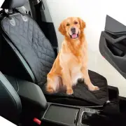 Full Protection Dog Car Seat Cover with Side Flaps Nonslip Scratchproof. Wate...