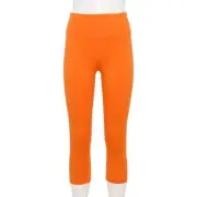 Women's Tek Gear® Essential High-Waisted Capri Leggings sz xl new nwt orange