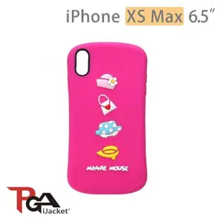 【iJacket】iPhone XS Max 6.5吋 迪士尼 3D浮雕 軍規防撞 矽膠套(共四款)