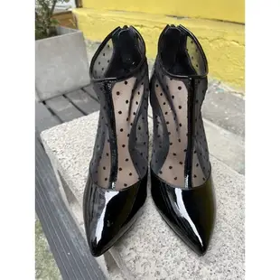 全新品 MISS SOFI黑色蕾絲網高跟鞋👠名媛氣質 跑趴 孫芸芸的最愛🥰