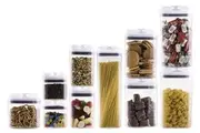 Flip Top Storage Container Set, 10 Piece
