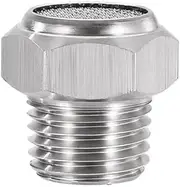 1pc BSP NPT Male 304 316 Stainless Exhaust Muffler Silencers Pneumatic Air Fittings(BSPP SS304 Short,3/4")