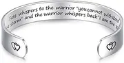 [LParkin] Encouragement Bracelet Warrior Bracelet Fate Whispers to The Warrior You Cannot Withstand The Storm... I Am The Storm