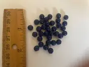 100pcs Blue Berry Resin Charms, Perfect for Slime DIY party sketchbook