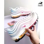 耐吉NIKE AIR MAX 97 彩虹 漸層 粉藍 馬卡龍DD8500-161慢跑鞋