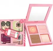 Benefit Blushin’ Boss 4-in-1 Face Palette ~ Blush, Bronzer, Brightener & Highlig