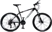 Mountain Bike Aluminum Alloy 26 inch Mountain Bike 27 Speed Off-Road Adult Speed Mountain Men and Women Bicycle,C,30 Speed