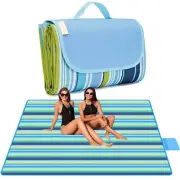 Lchkrep Picnic Blanket Beach Blankets 80"x60"， Large Sandproof Waterproof Cam...