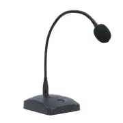 Goose Neck Mic With XLR Jack 360° Hose Desktop Condenser Cardioid Mic For Confer
