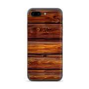 Apple iPhone 7 / 8 Plus Skins Decal Wrap Red Deep Mahogany Wood Pattern