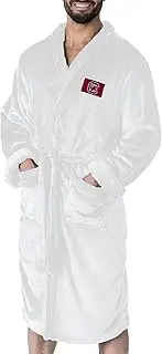 Northwest NCAA South Carolina Fighting Gamecocks Silk Touch Robe, L/XL, White, White Out