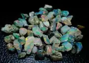 Grade Uncut Raw 90Cts Opal Rough Lot A Grade 9-12Pcs Large Size Ethiopian Welo