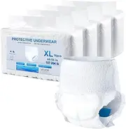 VEVOR Adult Incontinence Underwear, High Absorbent Protective Underwear for Men & Women, Disposable Adult Pull-ups Diaper with Leakproof Leg Cuff & Wetness Indicator - XL Size, 64 Count (4 Pack of 16)