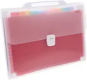 BCOATH Sturdy Paper File Folder Expandable Portable Document Organizer Multi-Layer Receipt Folder for Office