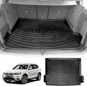 X-CAR Boot Liner for BMW X3 2011-2017 F25 Series Heavy Duty Cargo Trunk Cover Mat Luggage Tray