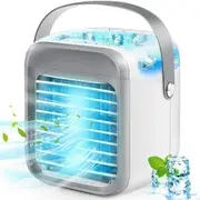 Portable Air Conditioner Rechargeable Evaporative Air Conditioner Fan With 3 Speeds Cooler For Home Office
