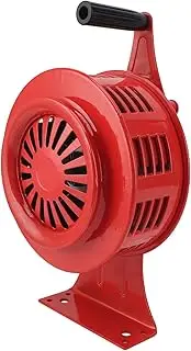 Fdit Hand Crank Sound Alarm, Aluminum Alloy Manual Operated Siren for Factories, Homes, Schools, Oil Depots, Warehouses, Flood Control (#1)