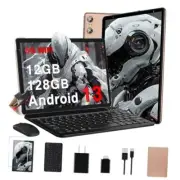 SEBBE Tablet 10 Inch Android 13 Tablet PC 12GB RAM + 128GB ROM TF 1TB Octa Gold