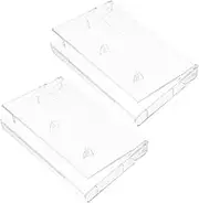 Tape Holder Cases for Audio Cassettes Music Cassettes Organizer Plastic Storage Boxes Record Collection Holder Display Protect