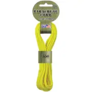 Parachute Cord 4mmx16'-Neon Yellow (Pack of 6)